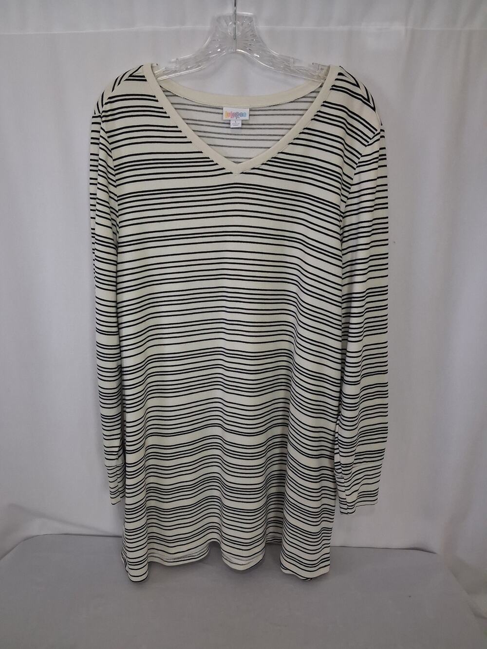 LuLaRoe Swing Tunic A-Line Striped Relaxed Casual Fit